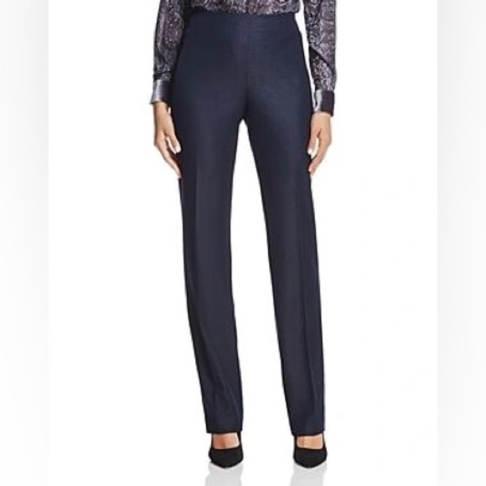 T Tahari navy dress pants Sz 4 WOT Rae style